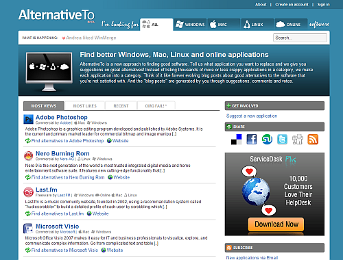 AlternativeTo