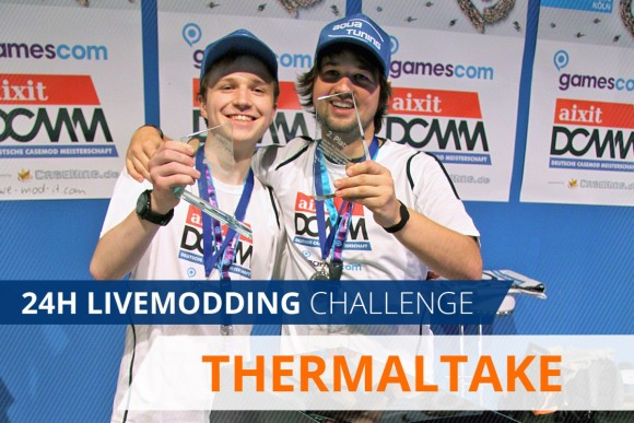George Kähler és Simon Krause a Thermaltake csapatban
